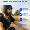 Support tour de cou POV compatible GoPro, Insta360 et smartphone