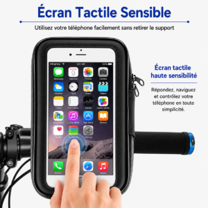 Porte téléphone vélo avec rotation 360°