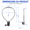 Accessoire de vlogging pour filmer en vue subjective POV