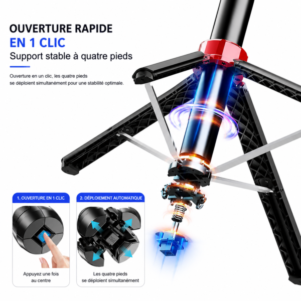 Accessoire smartphone professionnel pour photo et tournage vidéo
