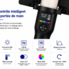 Éclairage LED RGB multicolore avec volets pour création de contenu