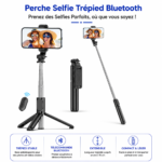 Trépied selfie smartphone Android et iPhone modèle JC22