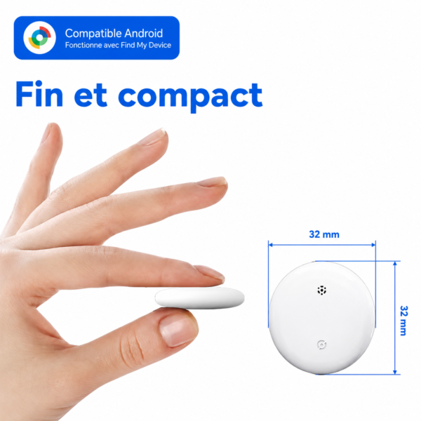 Balise Bluetooth pour clés et portefeuille