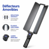 Lampe LED RGB portable avec luminosité réglable pour studio photo