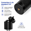 Tube lumineux RGB rechargeable pour photographie et tournage vidéo