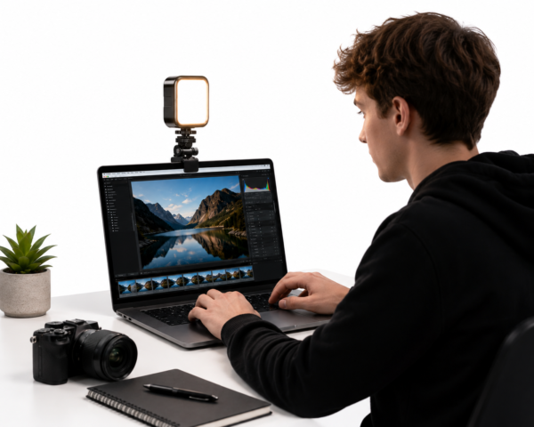 lampe led rgb compacte avec batterie rechargeable