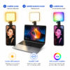 mini lampe led rgb portable pour smartphone