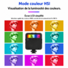 éclairage photo vidéo portable smartphone