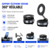 Support smartphone voiture ultra stable compatible Android et iPhone