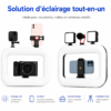 stabilisateur vidéo smartphone professionnel ym200