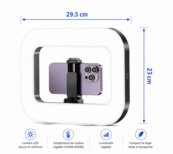 stabilisateur vidéo portable pour création contenu