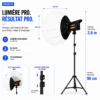 Panneau LED YM-600-SS avec telecommande