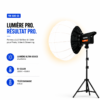 LED YM-600-SS Bi-Color 3200K-6500K