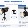 éclairage studio photo vidéo 300w bi color
