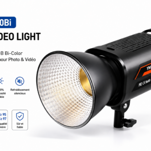 ym300bi led video light avec monture bowens
