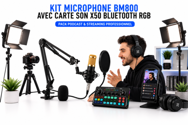 Kit YouTube TikTok BM800 X50