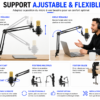 Kit Microphone BM800 avec Carte Son V99 TWS