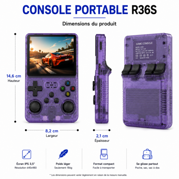 Console Portable R36S