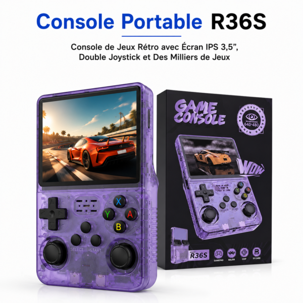 Console gaming portable R36S