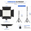 Éclairage studio LED 660 PRO