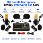Kit podcast double BM800