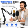 Microphone BM800 avec carte son F996 MAX