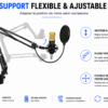 Kit podcast BM800 professionnel