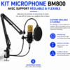 Kit podcast BM800 professionnel