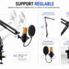 Kit podcast BM800 professionnel