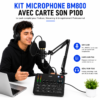 Kit podcast BM800 professionnel