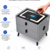 Table de chevet intelligente avec charge sans fil