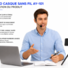Micro Casque Sans Fil AY-101