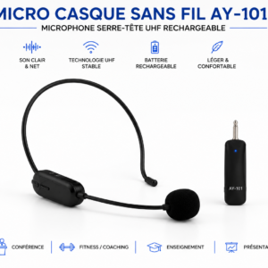 Micro serre-tête professionnel