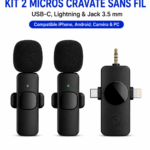 Microphone universel pour caméra et PC