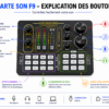 Microphone condensateur BM800 pour streaming