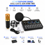 Microphone condensateur BM800 pour streaming