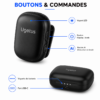 Microphone USB-C avec réduction du bruit IA