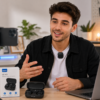 Microphone Ugetus UG-M12 pour TikTok et YouTube