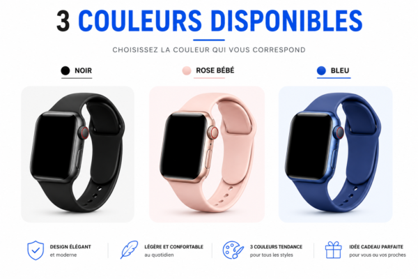 Montre Connectée Femme Bluetooth T500 Plus Rose