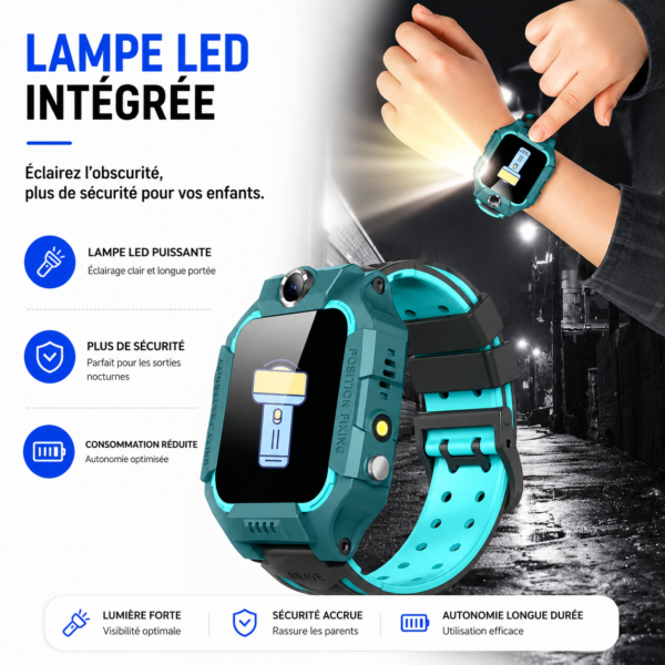 Montre intelligente enfant Android iPhone