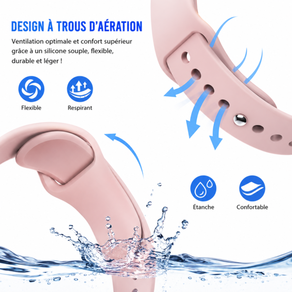 Montre connectée femme Android iPhone