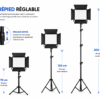 LED 660 PRO pour studio photo