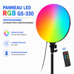 Lampe LED RGB pour studio photo