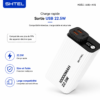 Batterie externe compacte pour Android et iPhone