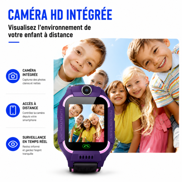 Montre enfant écran tactile couleur