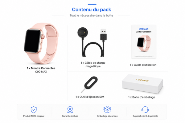 Smartwatch femme suivi santé