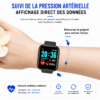 Montre connectée suivi santé D20