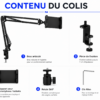 Support de bureau pour visioconférence