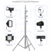 Trépied professionnel pour softbox