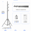 Support pour panneau LED studio